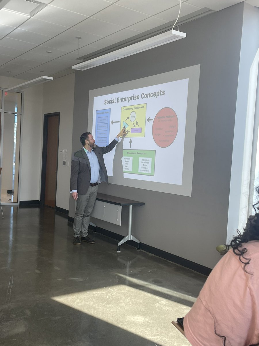 EntUAB's tweet photo. Lots of discussion in our ENT 350 course: Social and Community Enterprise! Check out this sneak peak of material taught in the course. #uabent #socialenterprise #collatschoolofbusiness @profpjm https://t.co/ogEazY6VL8