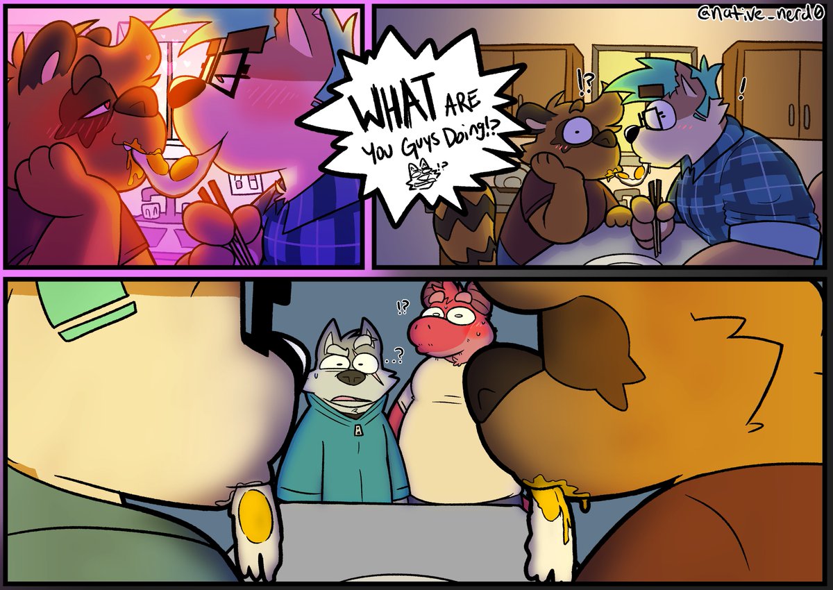 native_nerd0's tweet photo. Happy Valentines @TheGilamonstar! 💕✨💌💝

(Feat. @/Fenrirwolfen and @/Mangodragon847) https://t.co/FXRTeH0VNQ