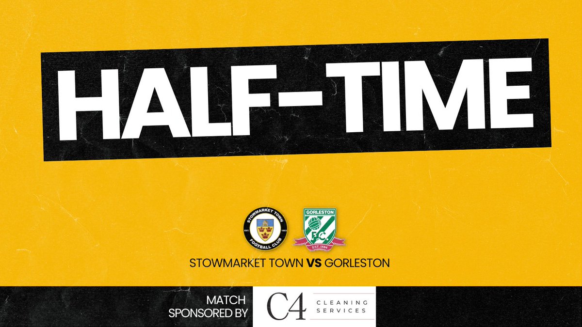 Stowmarket Town FC on Twitter "HALFTIME Stowmarket Town 11