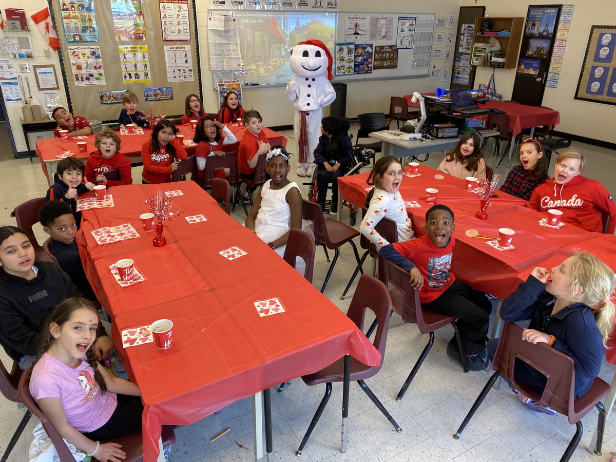 Carnival kickoff <a href="/StPeter_YCDSB/">St Peter CES</a>! Thank you to our community partners for your generous donations <a href="/Fortinos/">Fortinos</a> (Hwy 27 - Woodbridge) and <a href="/TimHortons/">Tim Hortons</a> (Woodstream Blvd - Woodbridge). Joyeux Carnaval! 3 more days of Carnaval fun!! <a href="/YCDSB/">York Catholic District School Board</a> <a href="/DomenicScuglia/">Domenic Scuglia -</a>