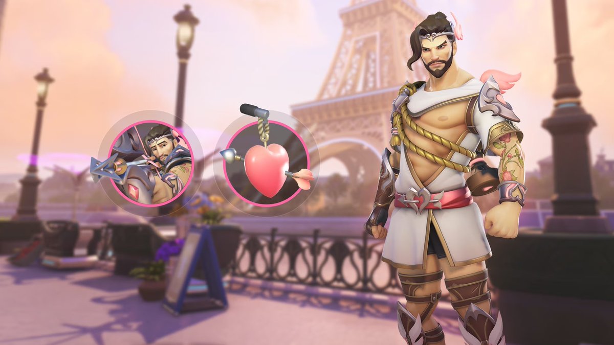 I'm giving away some Cupid Hanzo bundles thanks to @PlayOverwatch ! 💖 To enter: 💘 Follow @HoshizoraOW 💋 Like & Retweet 💌 Tag a friend (or lover 🫢) Winners announced in 24 hours! #Overwatch2