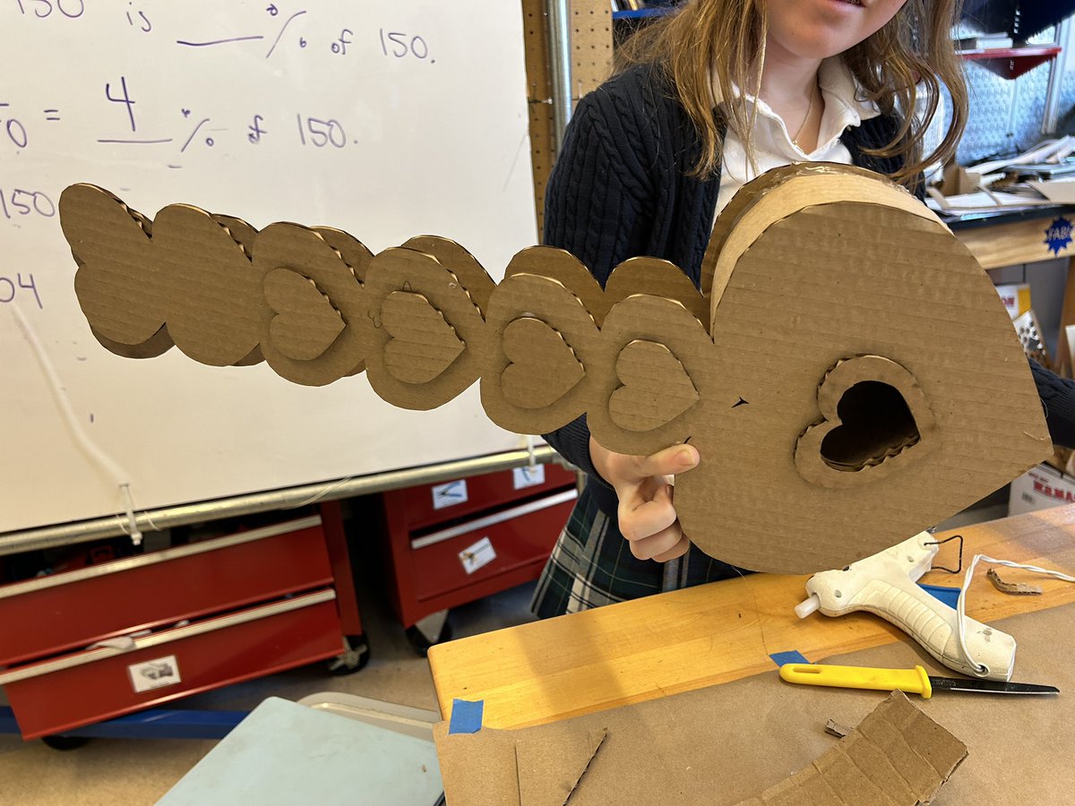 Incredible <a href="/tinkercad/">Tinkercad</a> design that was @epiloglaser cut for Class VII <a href="/MarymountNY/">Marymount School NY</a> <a href="/makeymakey/">Makey Makey</a> <a href="/scratch/">Scratch Team</a> instrument she is #fabricating and #programming.