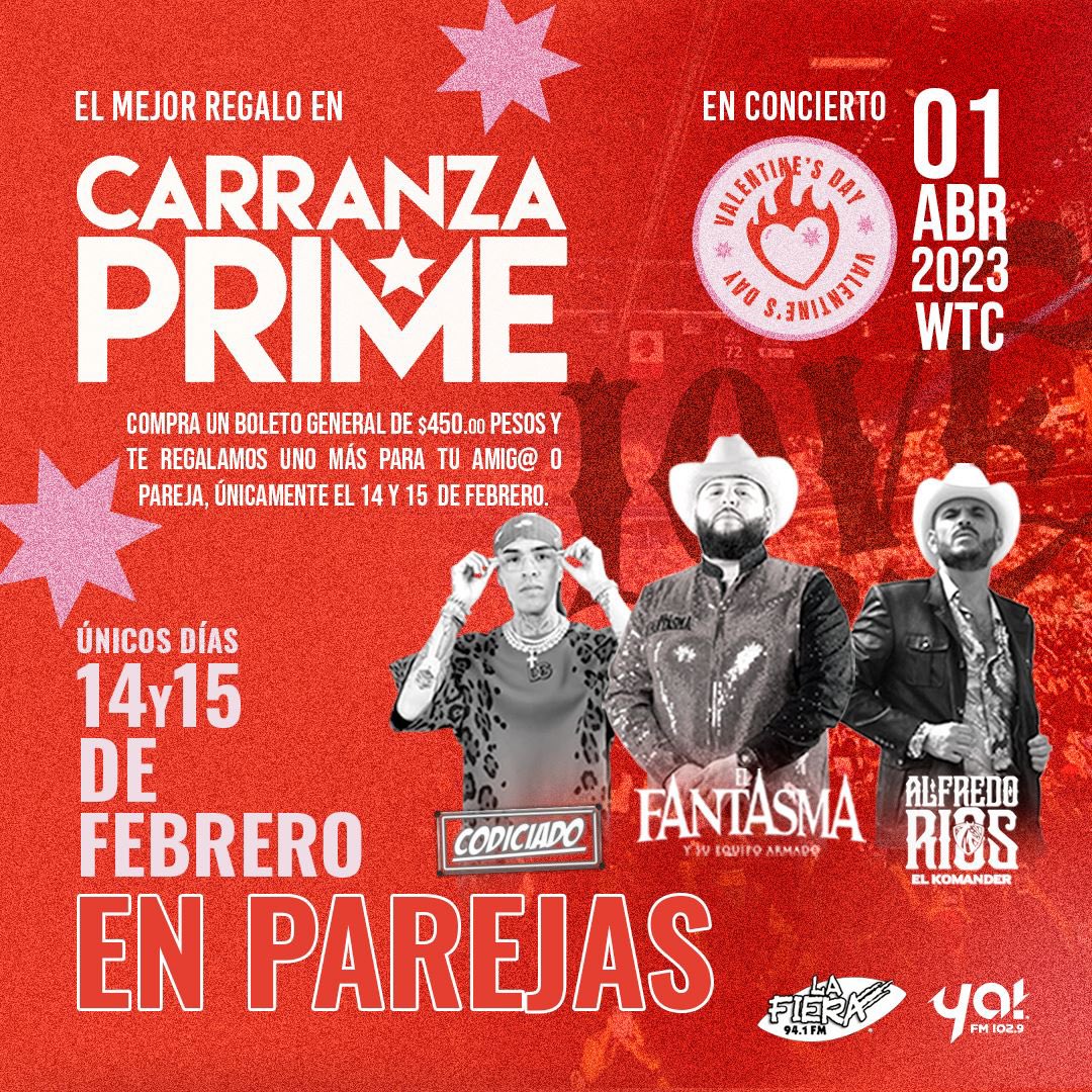 lafieraveracruz's tweet image. Que gran noticia 🤩

#concierto #fantasma #komander #Veracruz #wtc #promocion