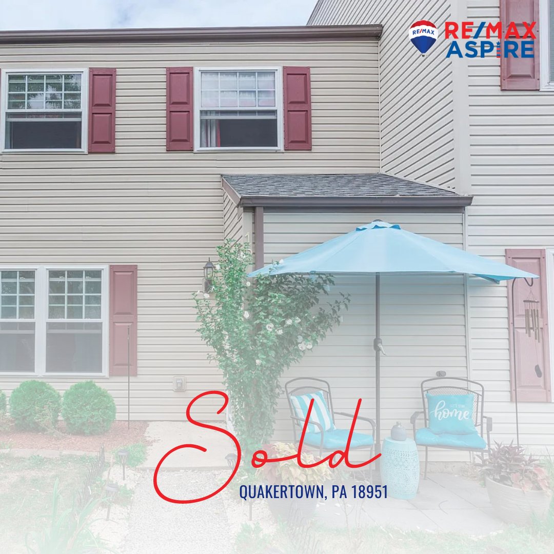 😃🏡 SOLD! Congratulations to our Seller!!! 

Do you know of anyone that is looking to sell or buy a home? 
☎️ Call me today! 215-945-3000!!! #Sold #teamTony #RemaxAspire #Teamtonyremax #QuakertownPA