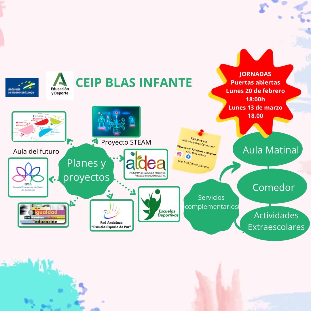 Jornadas de puertas abiertas!!!! Empezamos el lunes 20 de febrero a las 18:00. Ven a conocernos!!!! #sanlúcar #matriculación