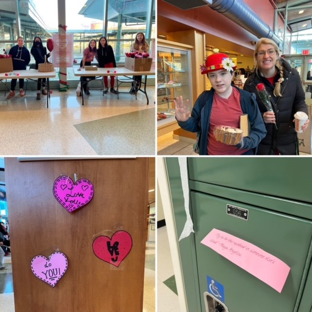 We felt the 💕love💕at WV today! Our AMAZING Student Council decorated the campus to show how loved we are here at the Valley 💝 #StuCoLove #WVMS #LMSD #LMSDBuildingBelonging