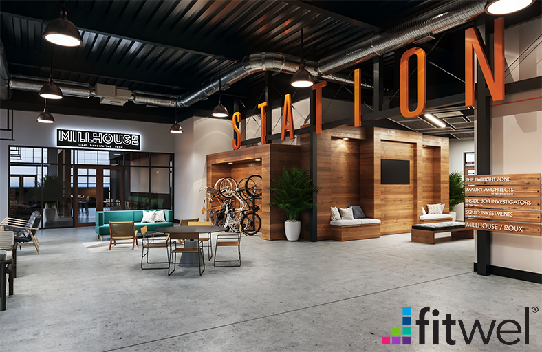 BeaconCLT's tweet photo. At the forefront of #sustainability & #health, The Station at LoSo achieved a @Fitwel Certification by the
@active_design. #BuildingHealthforAll https://t.co/hlTIa82ZHK