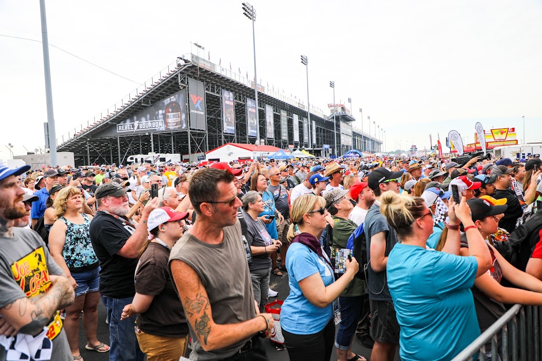 A_S12's tweet photo. .@WWTRaceway says that it will bring back its pre-race 'Kenny Wallace Live!' midway show for this year's NASCAR Cup Series event in June after 5,000 fans attended last year. https://t.co/1LBW7aL5e5