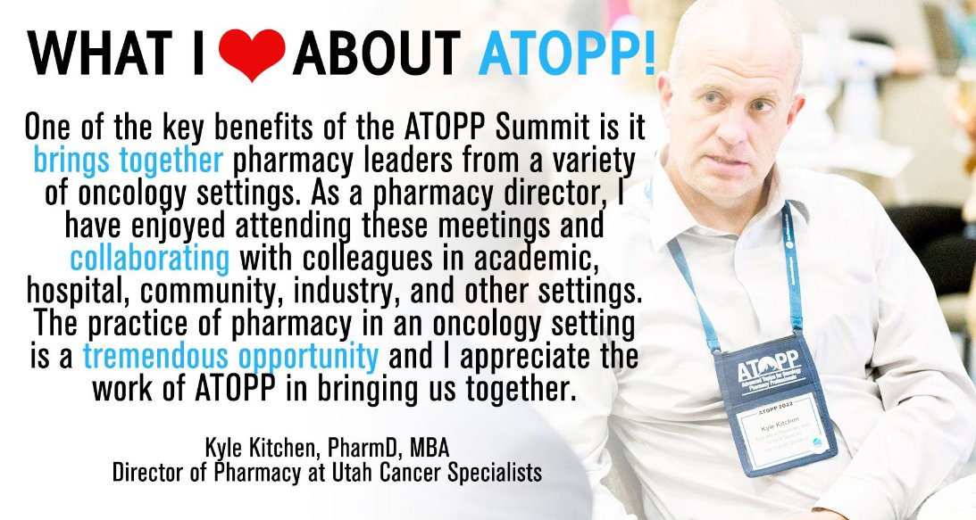 atoppsummit's tweet photo. Sending love to all the oncology pharmacists out there! What do you ❤️about ATOPP?   
#atoppsummit #oncopharm #TwitteRx #HappyValentinesDay https://t.co/L1XVR3ZBJz