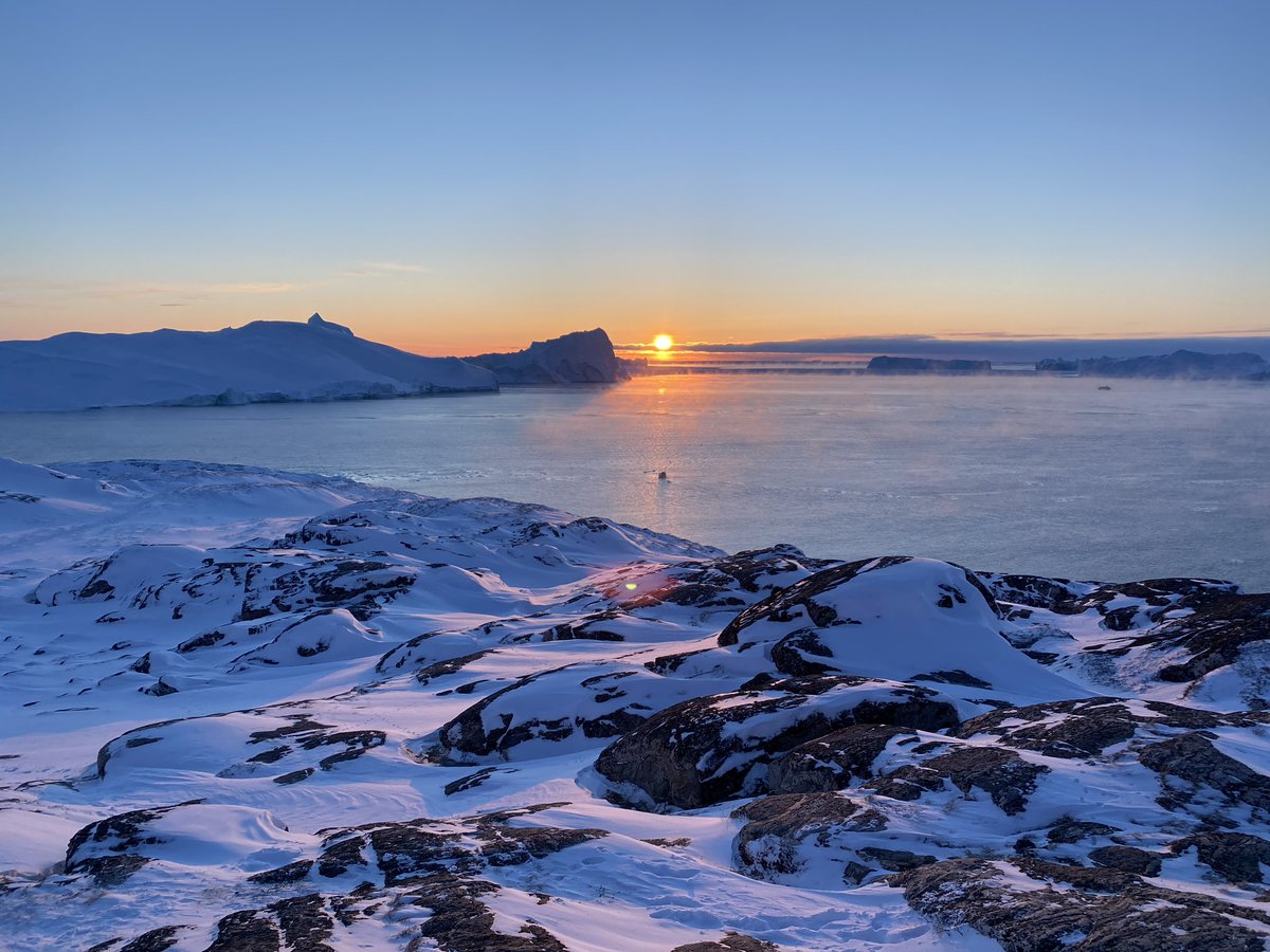 Beautiful and important - the icebergs in #Ilulissat Icefjord are critical when assessing the seasonal melt of Sermeq Kujalleq #ClimateNarratives #ice2ice @BjerknesBCCR @uibgeo @EGU_TC 

doi.org/10.5194/tc-17-…