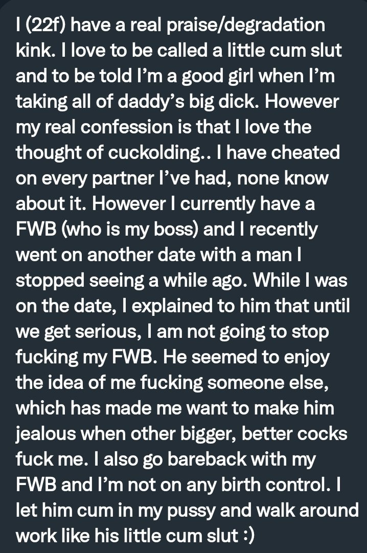 Pervconfession On Twitter She Wants To Cuck Her Date