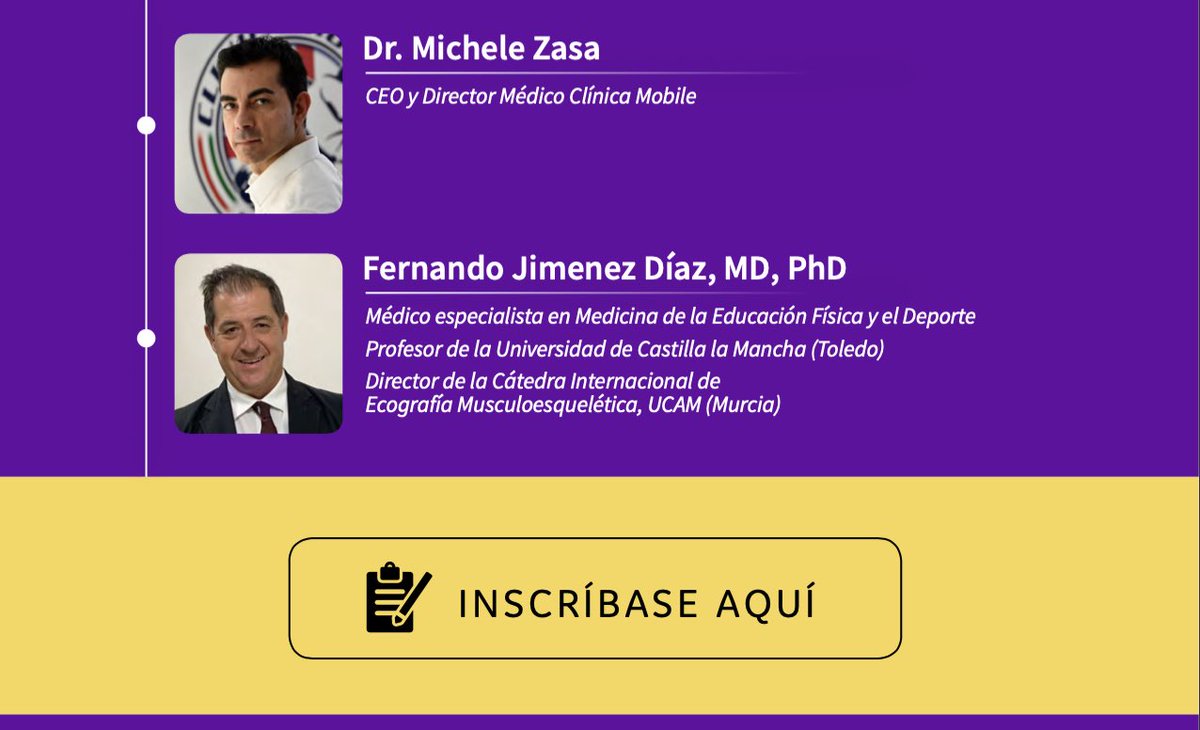 En este seminario web hablaremos de #Ecografia como herramienta en las #lesiones del #motociclismo junto al Dr. Michele Zasa que ha sido Director médico en MotoGP. Gracias por la invitación a <a href="/clinicamobile/">clinicamobile</a> y <a href="/GEHealthCare/">GE HealthCare</a>