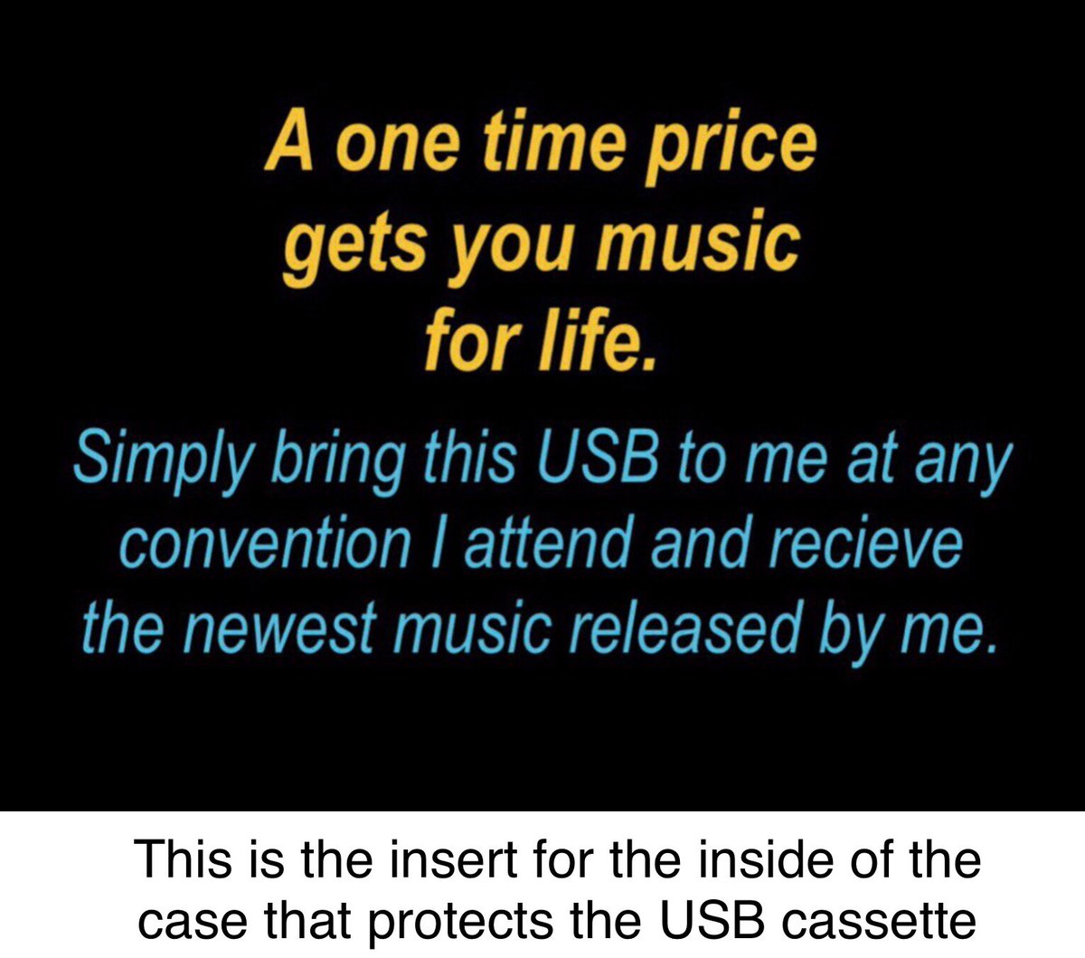 CitrineHusky's tweet photo. Hello everyone here is your first look at the Forever Pass!  Premiering @GatewayFurMeet for $200.   A one time price equals music for life! https://t.co/ydxmaUjcBf
