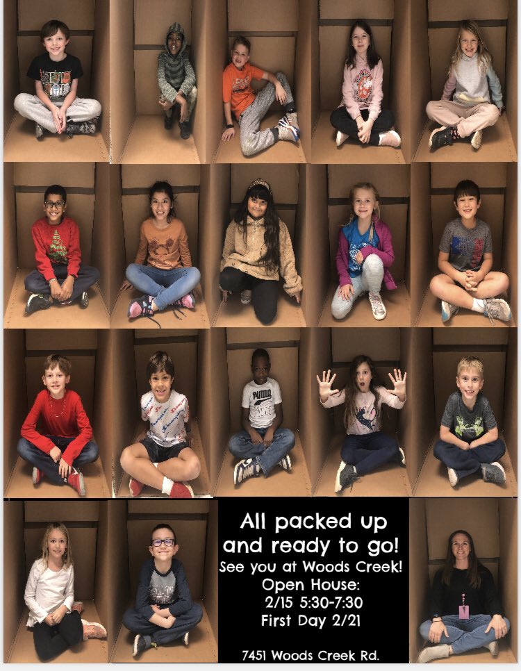 So excited for our big move! We’re all packed up and ready to go! <a href="/baucomes/">Baucom Elementary School</a> @Baucom2ndGrade