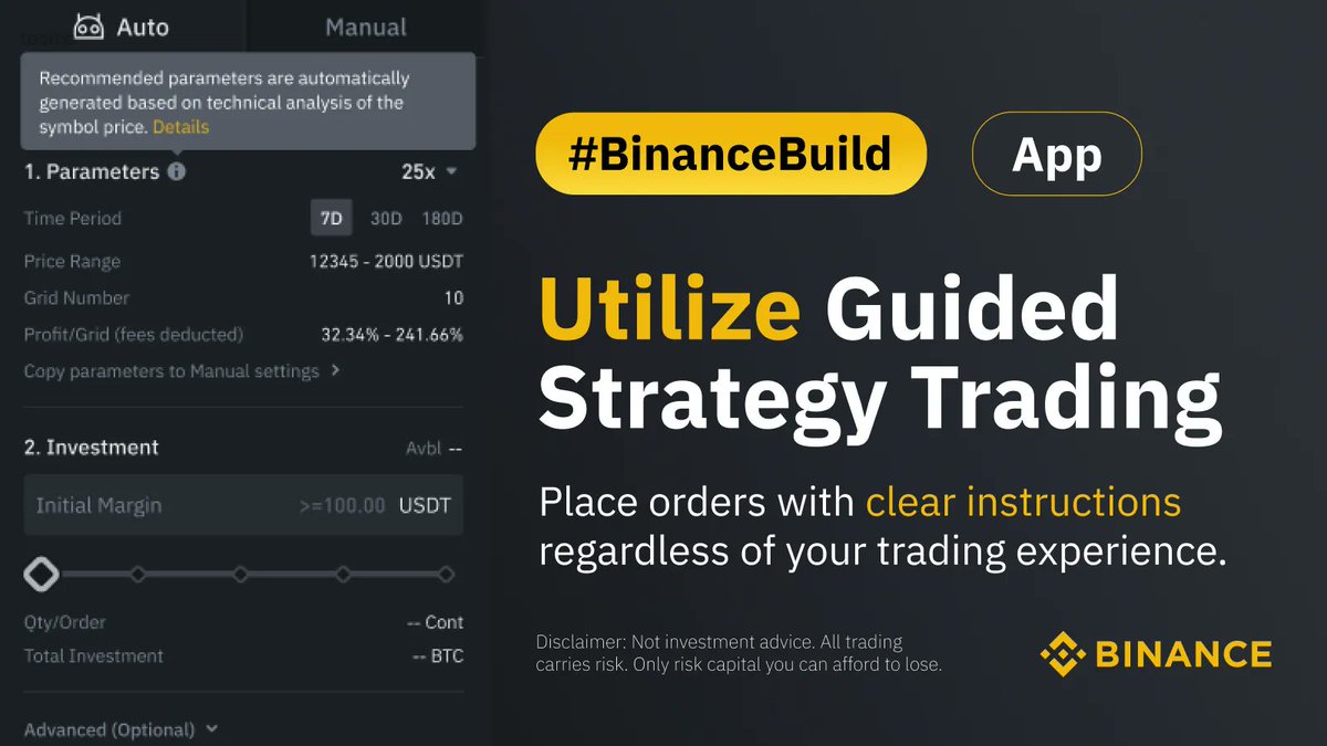 binance's tweet photo. Strategy Trading orders on #Binance just got simpler.

Our revamped design helps you understand how to place an order, regardless of your experience!

Thanks to our newest #BinanceBuild update. https://t.co/TdZJnjEG7L