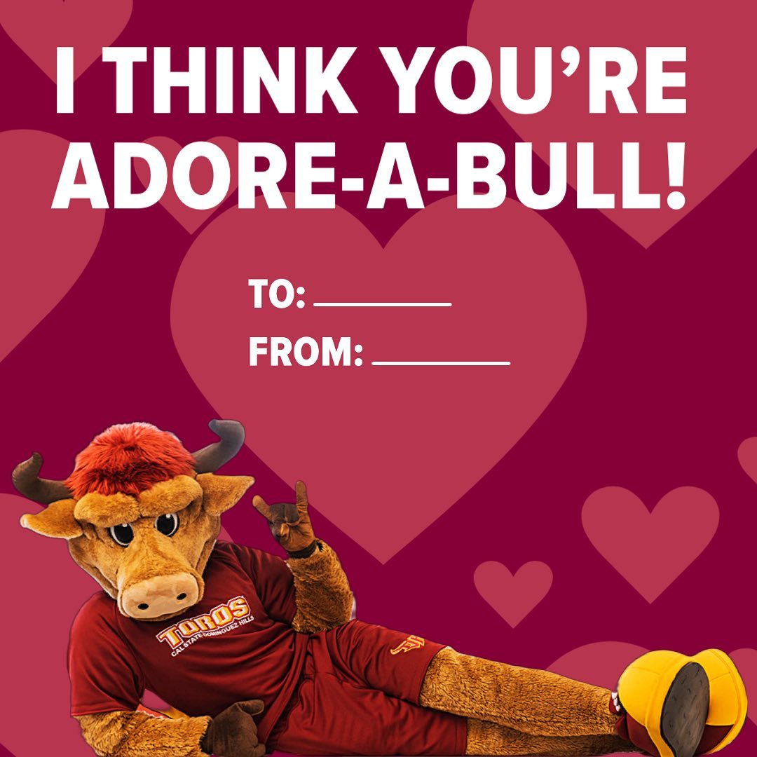 DominguezHills's tweet image. Tag your Valentine ❤️ We’ll leave these here to share however and with whomever you’d like🥰 💌