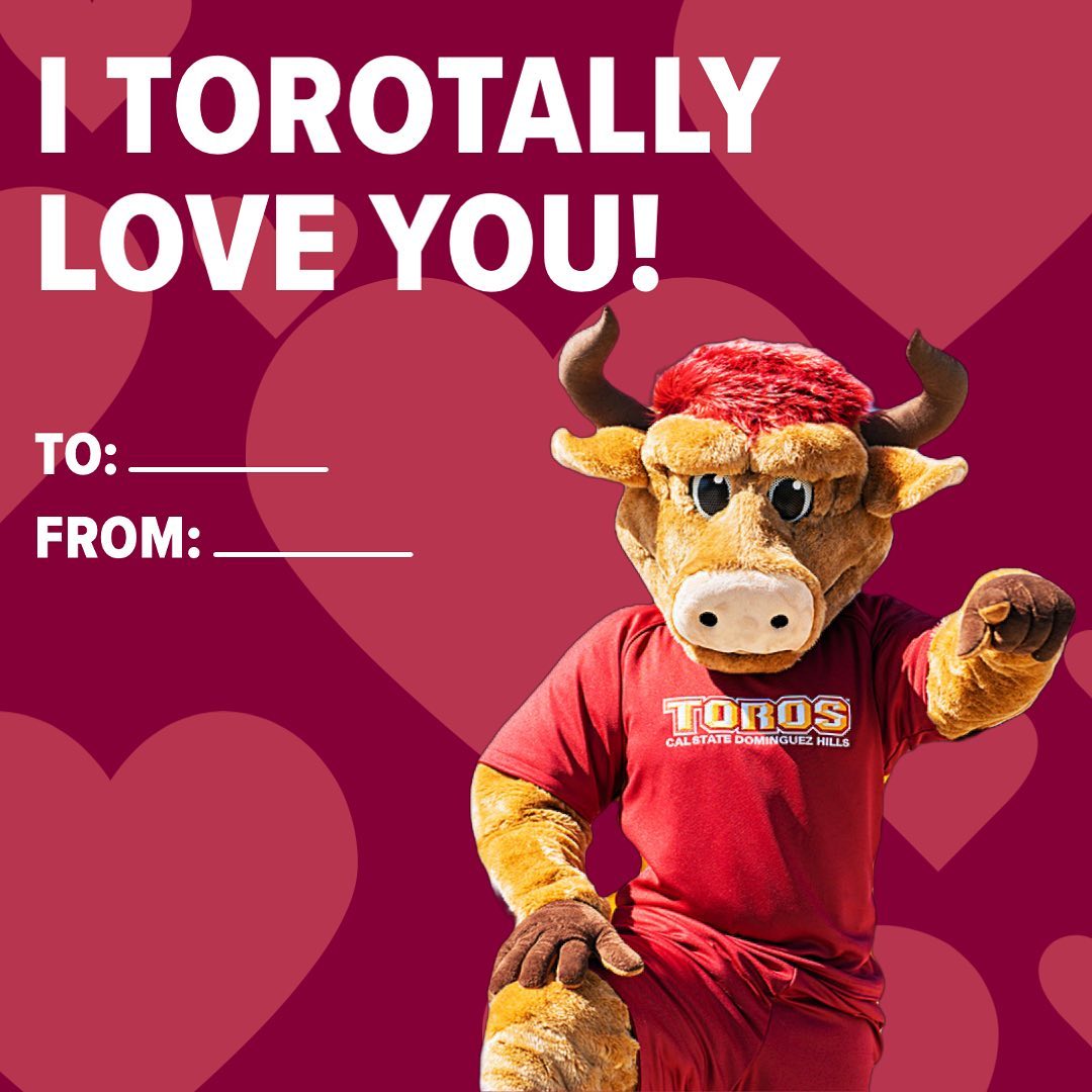 DominguezHills's tweet image. Tag your Valentine ❤️ We’ll leave these here to share however and with whomever you’d like🥰 💌
