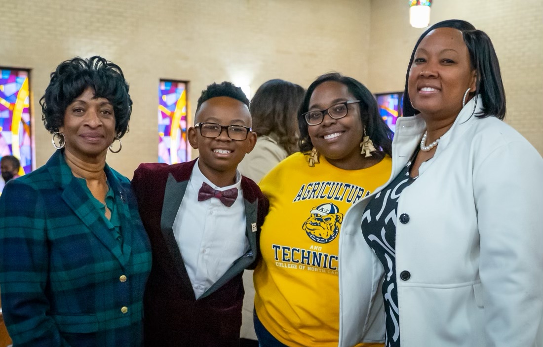 ValerieFoushee's tweet photo. This weekend, I had the pleasure to join the congregation of Saint Joseph AME Church in Durham for #HBCUSunday.
It was an honor to hear from the esteemed Dr. Antoine Garibaldi & to celebrate the importance of HBCUs and the invaluable contributions they bring to our communities. https://t.co/WVxOibxGsP