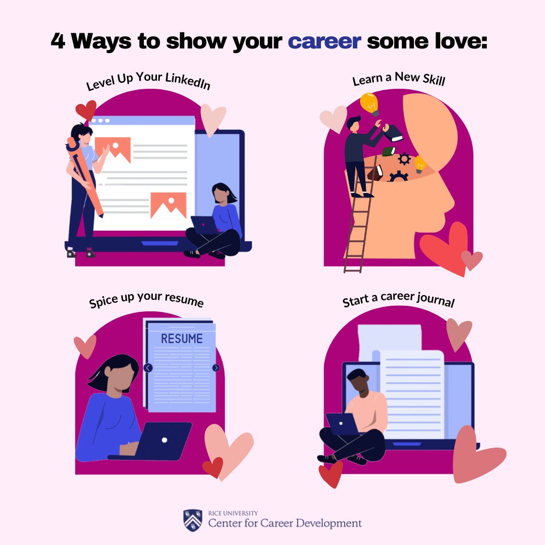 Happy Valentine's Day from the CCD! Be sure to #treatyourself and your career! 💕