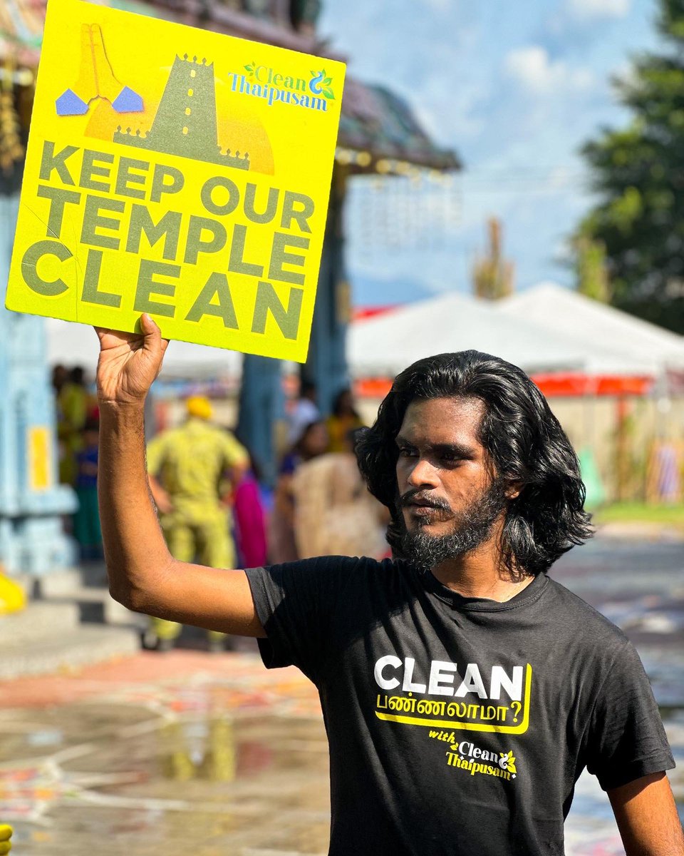 beingLIVINDRA's tweet photo. One shall not commit any sins in the search of good deeds. 
-
Let us all celebrate this divine festival in a much cleaner and a hygienic environment🙏🏽
-
#beinglivindra #thaipusam #thaipusam2023 #cleanthaipusam #cleanthaipusam2023 #Arogara https://t.co/JLcGyBi2XG