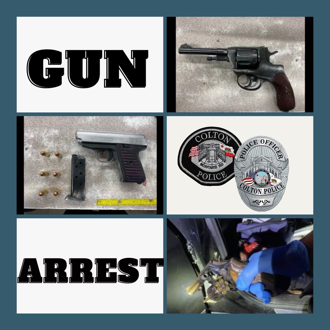 While you were sleeping, Colton PD weekend night officers made a traffic stop near Valley Blvd and Wildrose Ave. 

Three out of four subjects involved were transported to West Valley Center for booking for being in possession of two firearms and illegal narcotics. 

#notinourcity