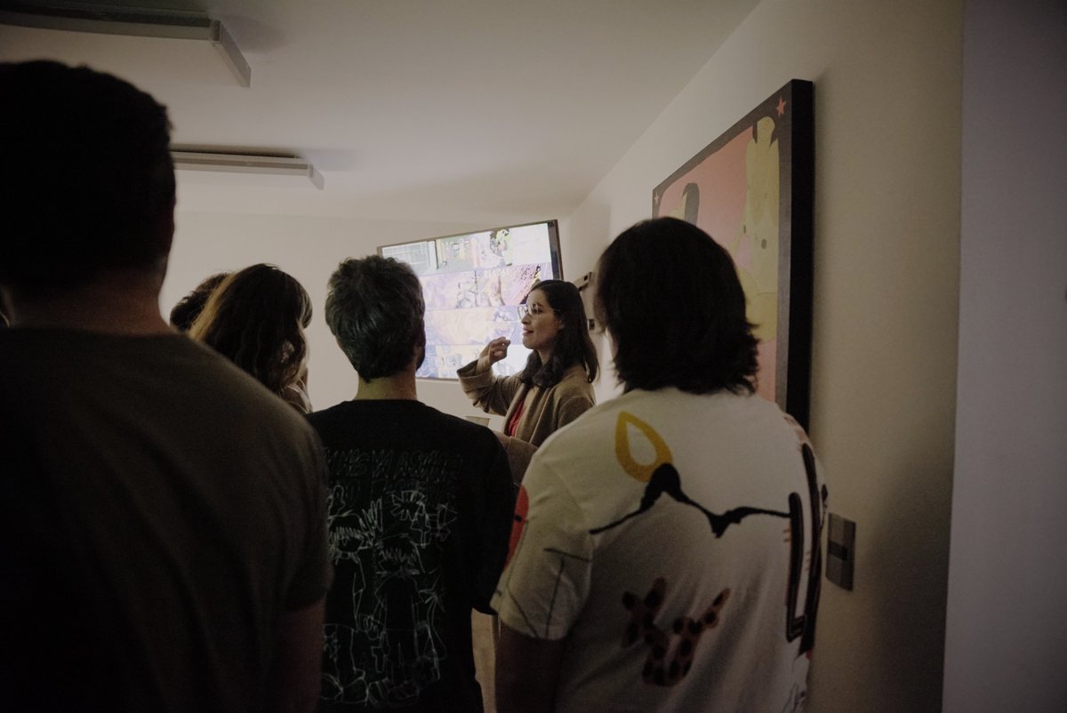ArtePro1's tweet photo. We appreciate our holders' support and kindness 🙏

Big shoutout to all the artists who displayed their art at our Launch Party and Exhibition during #ArtWeekCDMX 

@operator_______ 
@CaballeroAnaMa 
@Ann_ahoy 
@EmpressTrash 
@neurocolor 
@ivonatau 
@mutoharys https://t.co/0CKogNwKKq