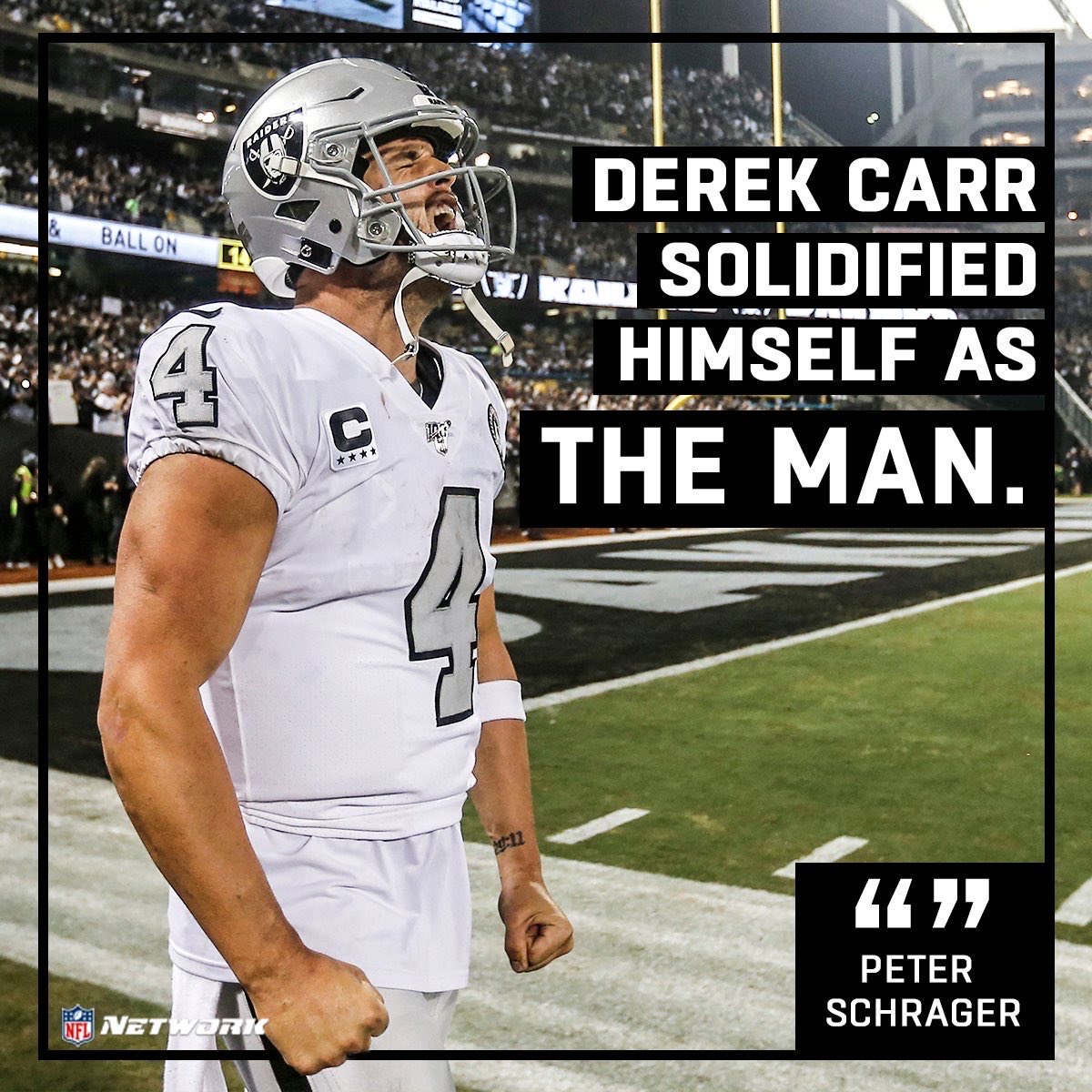 RaiderCody's tweet photo. Thank you DC..

Everyone is quick to forget all the huge moments that were created. This isn’t an easy franchise to turn around. One man can’t do it, but you gave it everything you had.

Once a Raider, always a Raider. Haters, drop your tears below one last time.. 💦💦💦 https://t.co/l4Het4U1d8