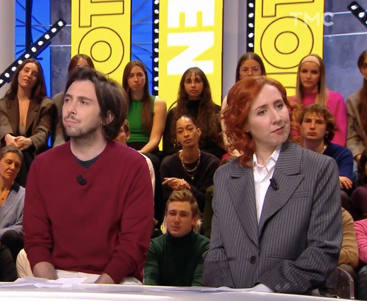 📺 ce soir on avait les B2Com en feu 🔥 sur le plateau du <a href="/Quotidien/">Q</a> ! Vu <a href="/Clem_Autain/">Clémentine Autain</a> <a href="/MikaelBJordan/">Mikael B. Jordani</a> <a href="/acTlseEG/">EGTlse</a> @LyceeOzenne <a href="/YannBarthesOffi/">YannBarthes</a> #btscomm #paris #TMC