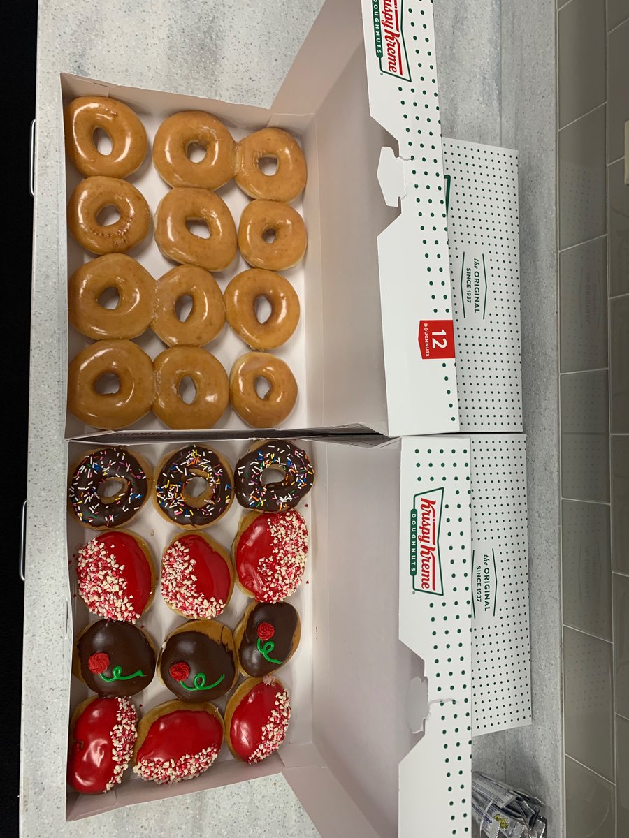 Celebrating Valentines Day at MDO 5873 with donuts and candy grams! Thankful for everything the team does everyday!