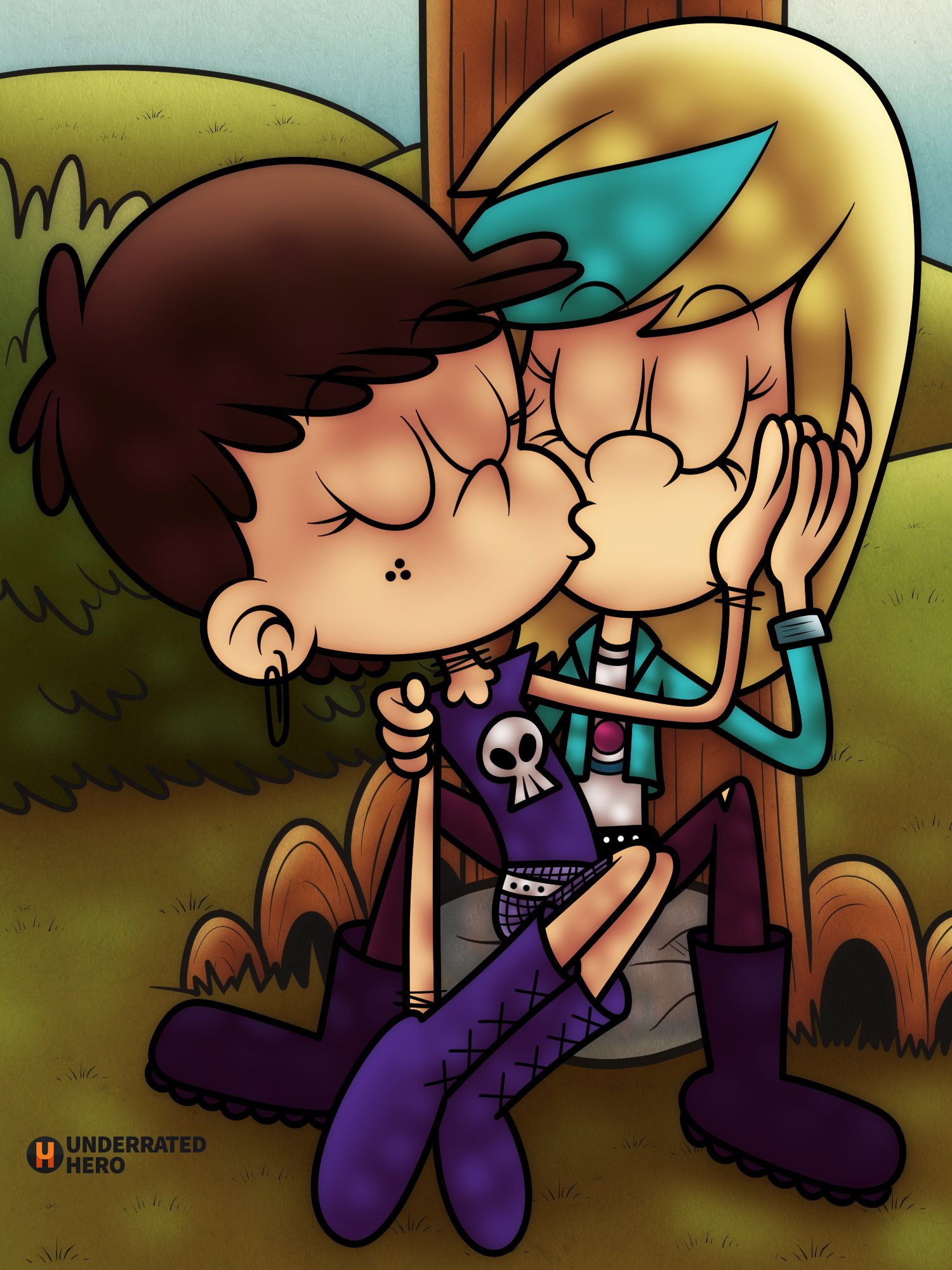 UnderratedHero on X: Luna and Sam are having a great Valentine's Day.  Patreon Reward! #TheLoudHouse #LunaLoud #SamSharp #Suna #Saluna  t.cot8xWvfHAp7  X