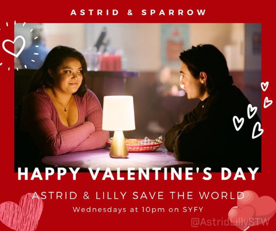 Happy Valentine's Day! #AstridAndLilly <a href="/AstridLillyShow/">Astrid and Lilly Save The World Official</a>