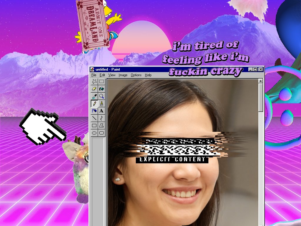 ░▒▓ S L A S H E S  D I S A S T E R  ▓▒░  #vaporwave #aesthetic