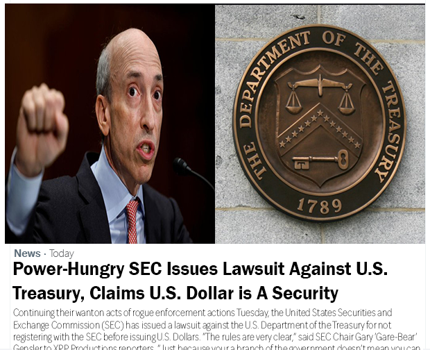 XRP_Productions's tweet photo. 💥 BREAKING NEWS 💥

Say WHAT?! 😵😵😵

These guys have gone TOTALLY ROGUE!!! 😡

#SEC #SECvsEveryone #GareBearTheDestroyer #XRP #XRPP #Parody https://t.co/WN9pBKwseG