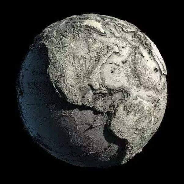 This is Earth without water