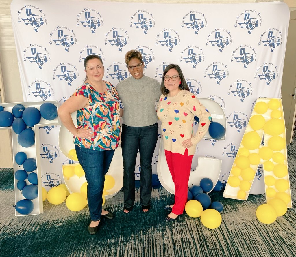TSCA Back together again. We started our counseling career together and still making great things happen!
