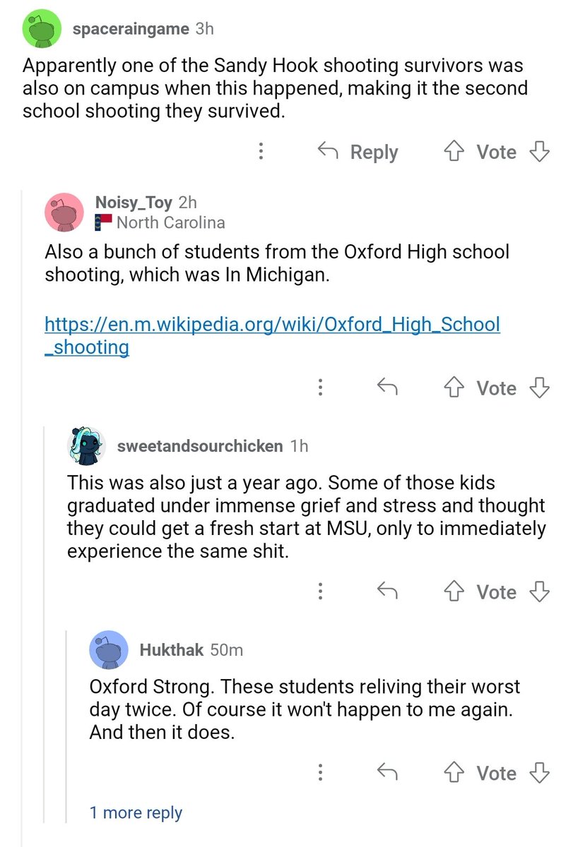 _futureghost_'s tweet photo. @pantoufle1010 @krassenstein What's worse is one of the Sandy Hook kids goes there https://t.co/o0eRn0v6G4