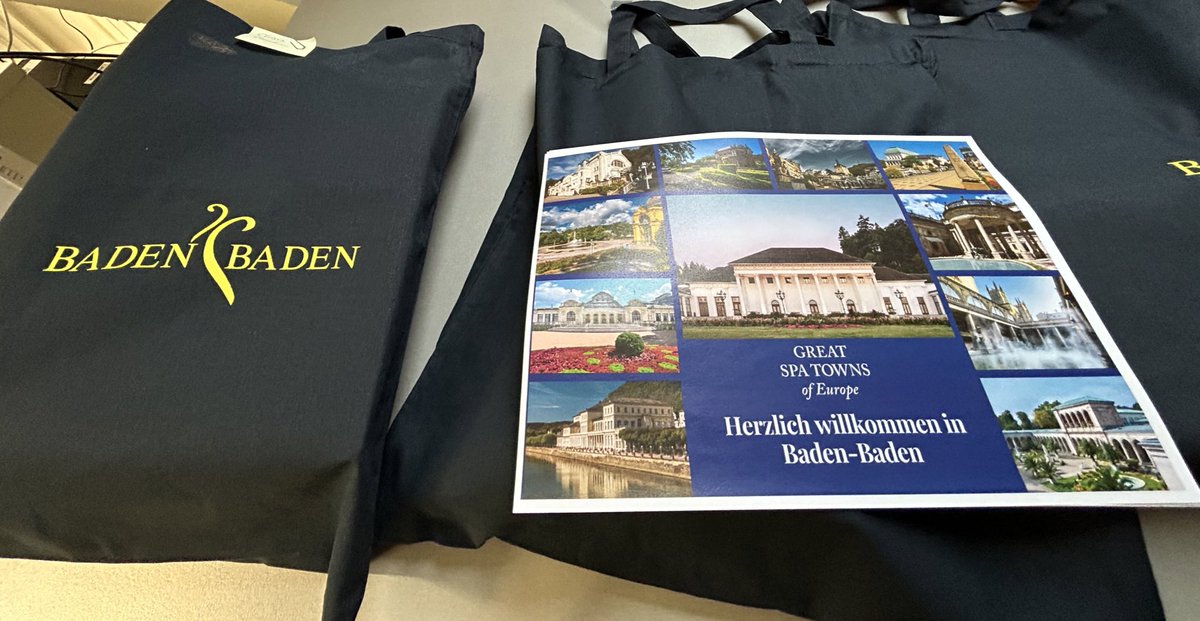 All set to greet the outgoing &amp; new Secretary General <a href="/GreatestSpas/">Great Spa Towns of Europe</a> in @StadtBadenBaden along with colleagues from <a href="/bathnes/">B&NES Council</a> <a href="/BathWHS/">Bath World Heritage</a> &amp; #BadEms. Very much looking forward to the conversations on current and future management of our transnational serial <a href="/UNESCO/">UNESCO 🏛️ #Education #Sciences #Culture 🇺🇳</a> #worldheritagesite.