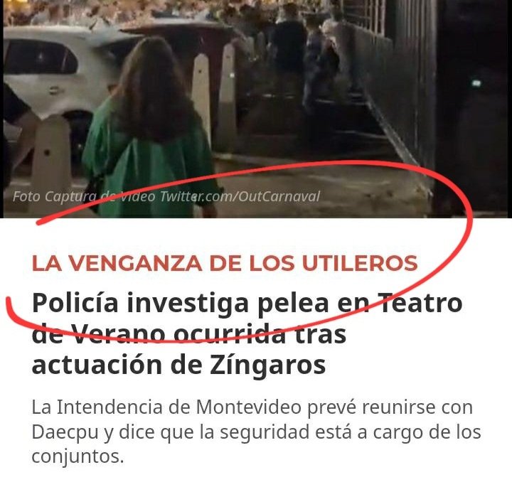 Ante esta mención de <a href="/portalmvd/">Montevideo Portal</a> en un acto bochornoso y violento, queremos aclarar que a esa hora estábamos en el club festejando un cumple, con un pedo como pa' compartir.

Imposible que nos pusiéramos a pelear en ese estado🥳😵‍💫

Así que ni se gasten en investigar por acá 😅