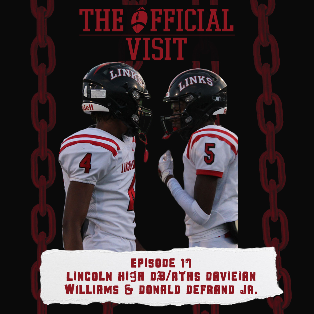PRZ_OscarG's tweet image. 🚨New Episode🚨

Got two more DAWGS with me this week as I'm joined by @LHSLinkFootball DBs Davieian Williams and Donald DeFrand Jr. We talk about the Links season, learning from Beni and Adonis, 7v7, Club Business, and more!

Check it out 🔥

Full video: youtu.be/WfxFaMtFkOg