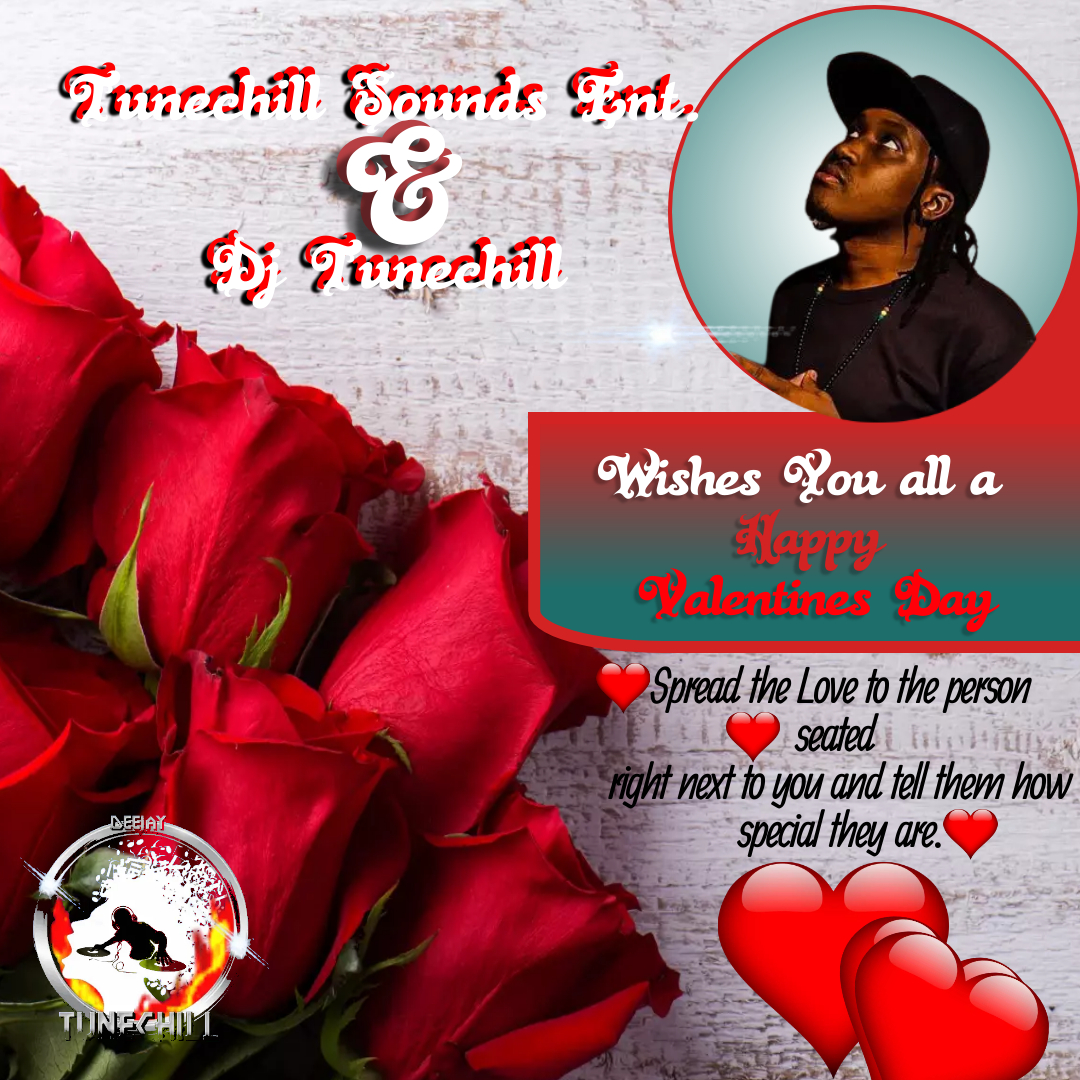 I would like to Wish all Of you a Happy and Lovely Valentine's Day!. Have fun and love Life to the fullest! You can Get my Love Bongo Mixes On Hearthis.at.. hearthis.at/dj-tunechill-o… You can aso check out my you tube channel below. youtube.com/channel/UCNFdI…