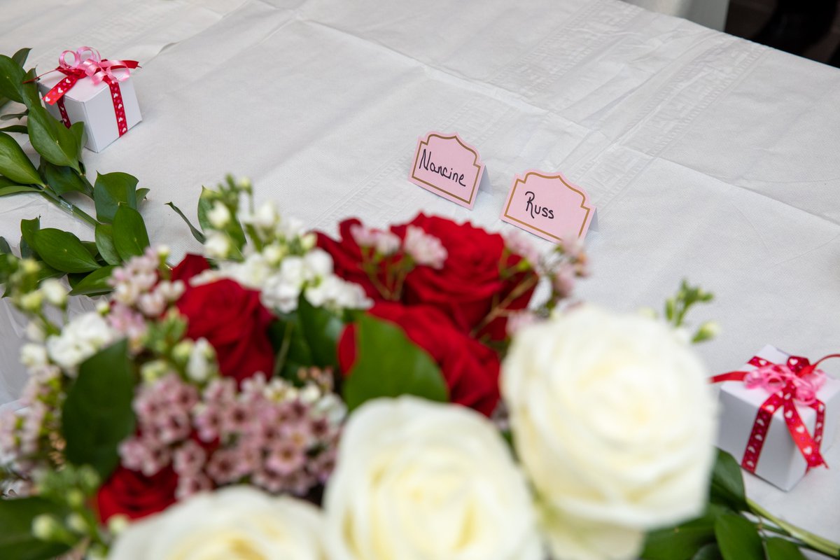 Sweet story of love at any age. 76 yr-old Russ Osborn, a widowed veteran, made a vow to never marry again. But that was before he met Nancine Brooks at @LifeAt2Life's campus in Shirley, MA. They tied the knot today in ceremony w/ fam &amp; friends. 
#ValentinesDay #Boston <a href="/CastleGRP/">The Castle Group</a>