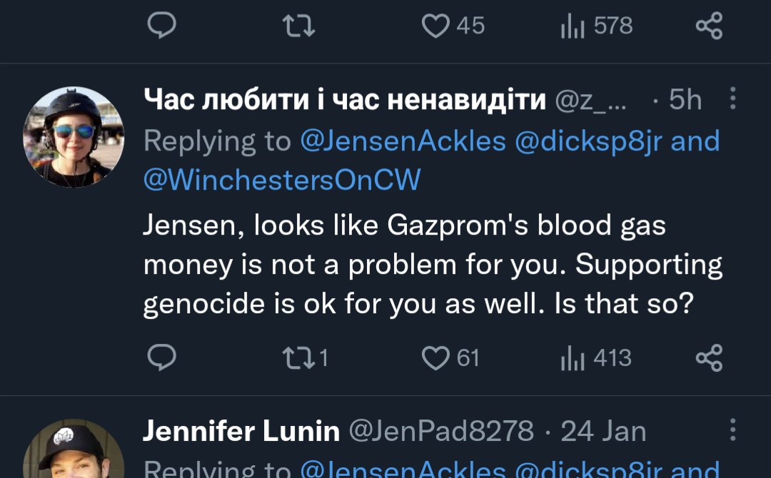 loftipixels's tweet photo. Jensen Ackles (The Boys) is getting cancelled today for "supporting genocide" bc he appeared in the latest Atomic Heart trailer.

#AtomicHeart https://t.co/ppBiJ2wLh6