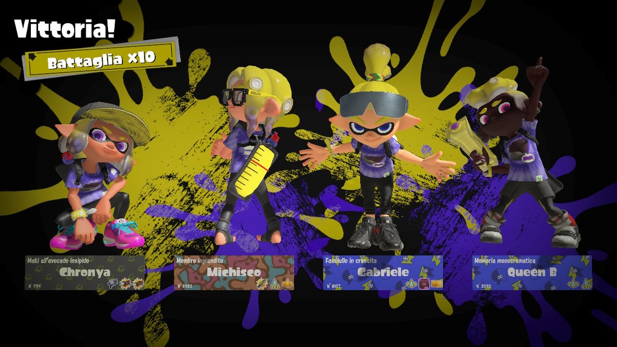 Michisco1's tweet photo. #Splatoon3 #NintendoSwitch https://t.co/ZkPEqxRUFB
