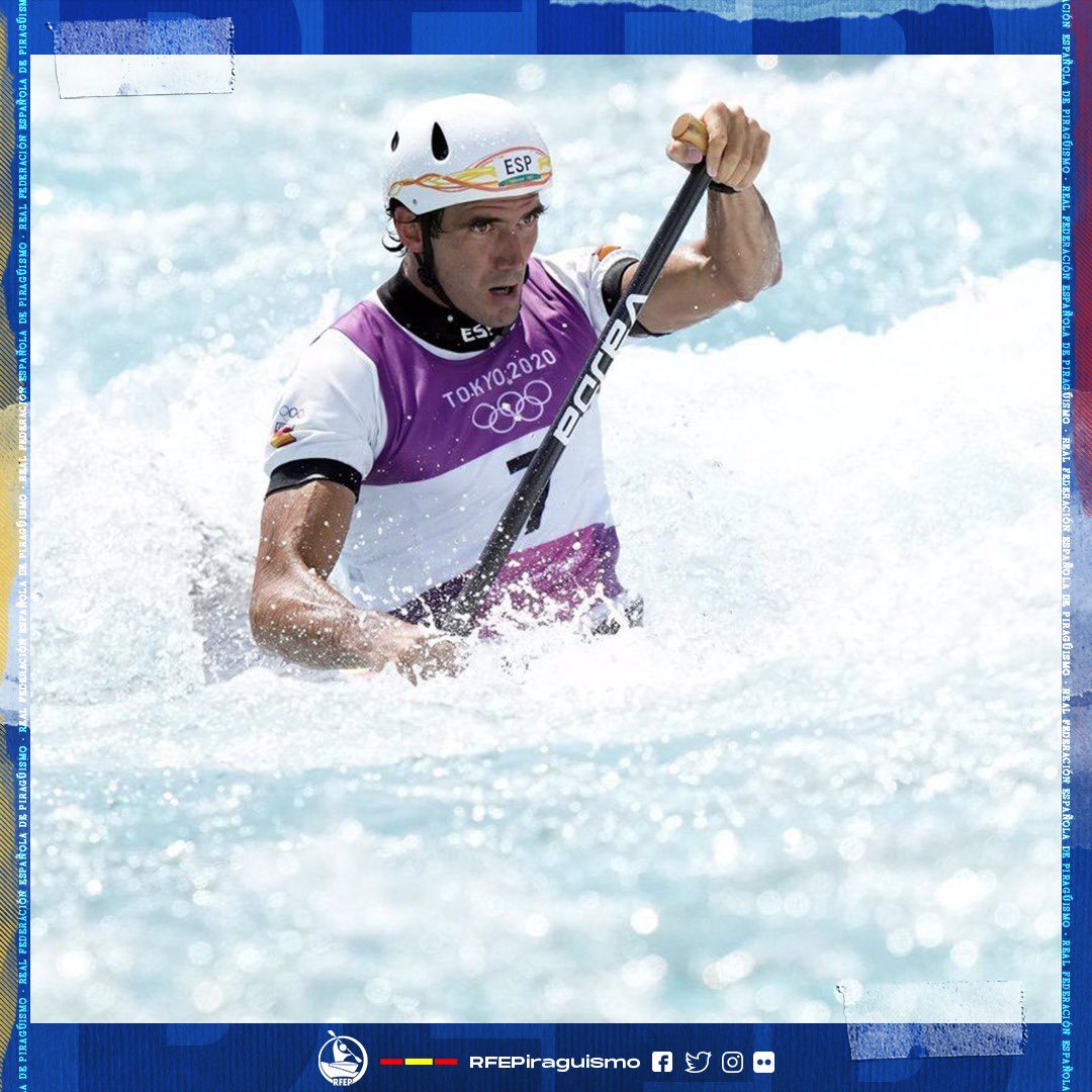 RFEPiraguismo's tweet photo. COMUNICADO OFICIAL | 

@anderelosegi se retira del Piragüismo profesional a los 35 años de edad. El palista irundarra ha estado presente en cuatro Juegos Olímpicos en la modalidad C1 de Slalom. 

¡Gracias por todo! 💙 #SomosPalistas https://t.co/p1m1Js4Q9p
