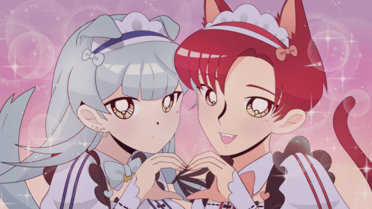 MilkieVT's tweet photo. Welcome home, Master∼
𝓦𝓮𝓵𝓬𝓸𝓶𝓮 𝓱𝓸𝓶𝓮, 𝓜𝓪𝓼𝓽𝓮𝓻∼
Happy Valentine's Day ft. @TheArcherVT
Let us welcome you home after a long day 💙❤️
🎨okutafu_std #MilkArchives | #ARTcher
#ValentinesDay | #VTuberUprising | #Vtubers https://t.co/pb0LE4klYf