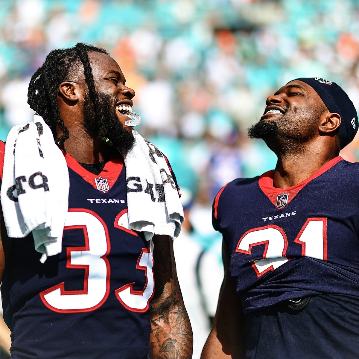 HoustonTexans's tweet photo. Just bringing some smiles to y'all's timelines today. https://t.co/flla8SR4Gl