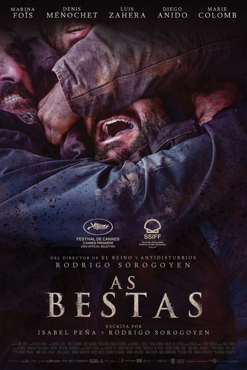 Papelón de Luis Zahera en la película 'As Bestas' #PremiosGoya2023
