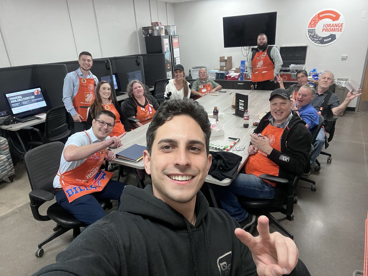 Rockwood_BA's tweet photo. Today I had the opportunity to award @HomeDepot #6515 Weatherford!🏆

This store was one of our best stores in 2022 in sales; we have over 62 stores in Dallas, so this is impressive!! 

 Thanks to everyone who joined in on our celebration. To another year of amazing sales!! https://t.co/U8Sq1CYoz9