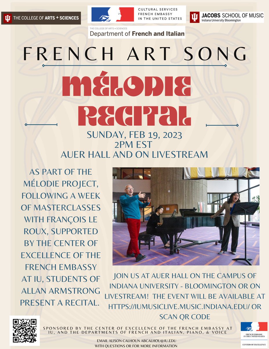 IU Department of French and Italian tweet media