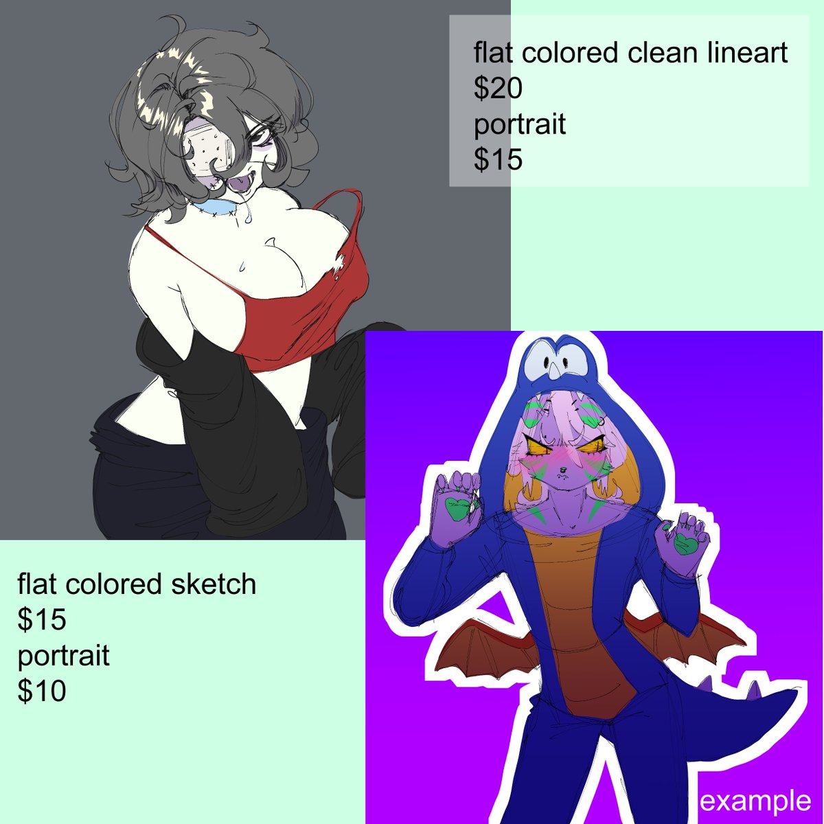 SethMeth69's tweet photo. https://t.co/cr0VzfCamP my commissions r open <3 im kinda in a position where im in need of money, i need to prove i can make money out of art or i might be kicked out of my home but just retweeting will help out a lot, i'd appreciate any amount, dm me if ur interested https://t.co/OZK41FX6Fs